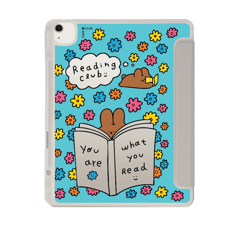 fluffy bunny reading club