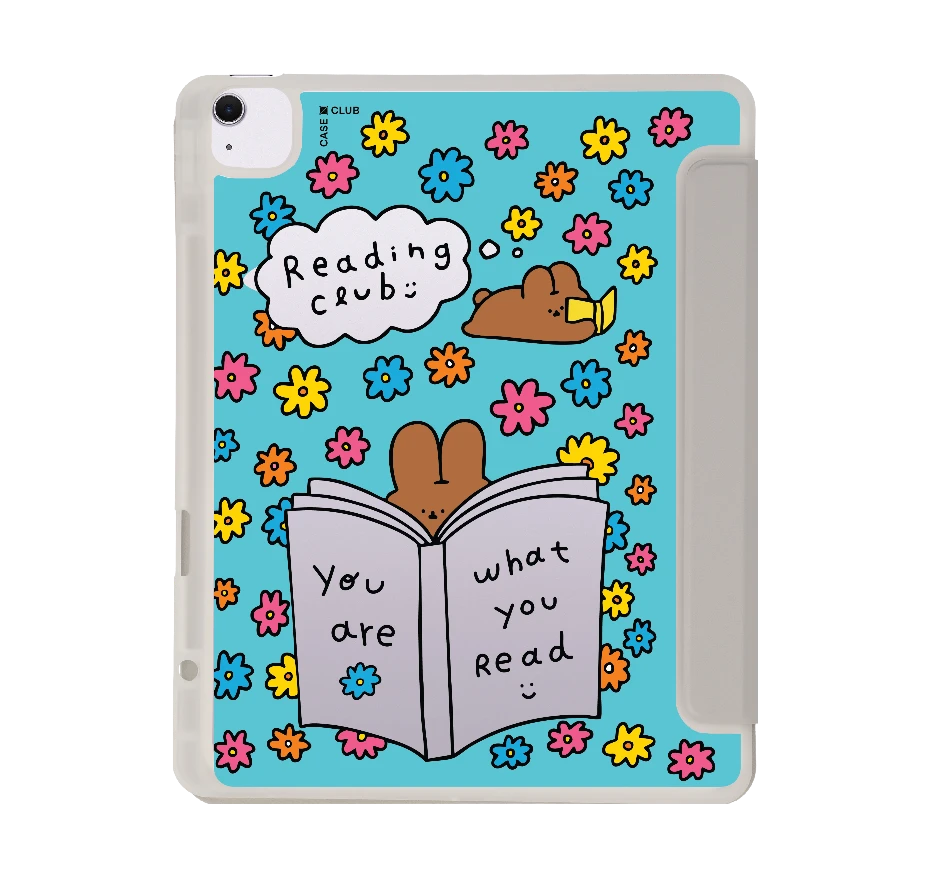 fluffy bunny reading club