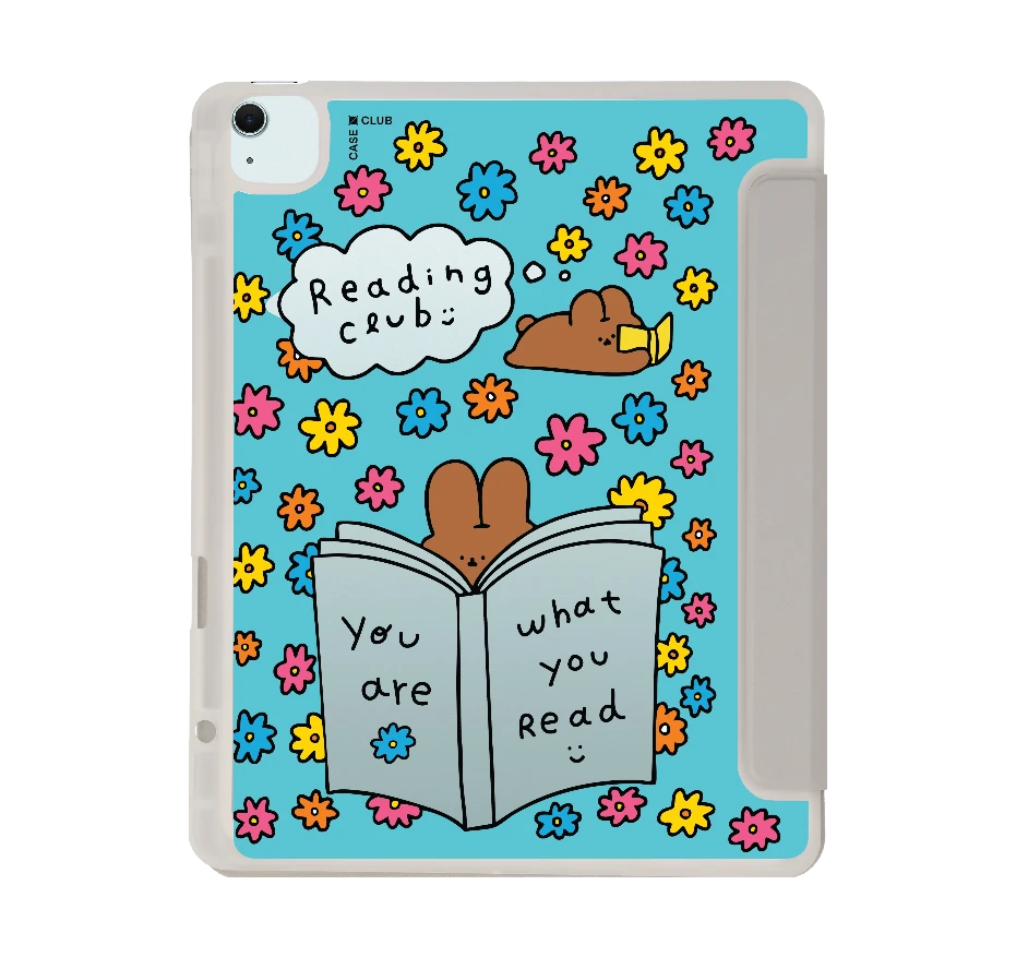 fluffy bunny reading club