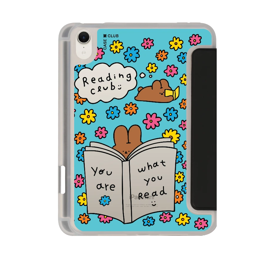 fluffy bunny reading club