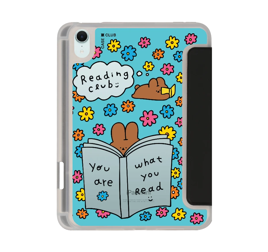 fluffy bunny reading club