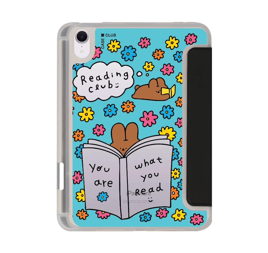 fluffy bunny reading club