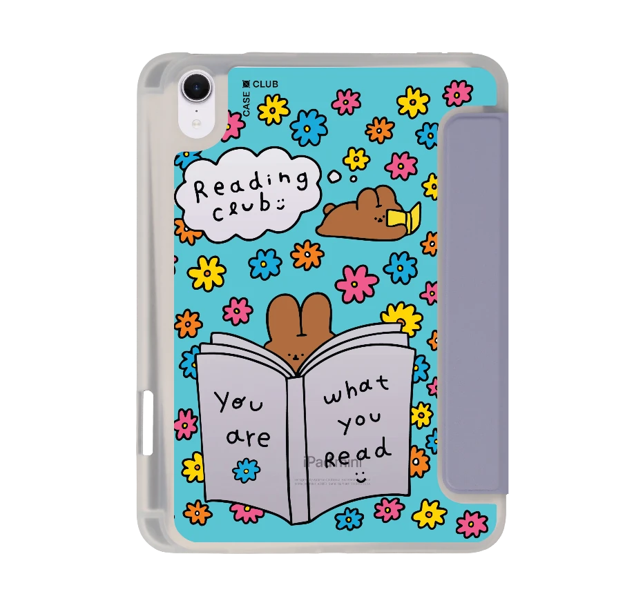 fluffy bunny reading club