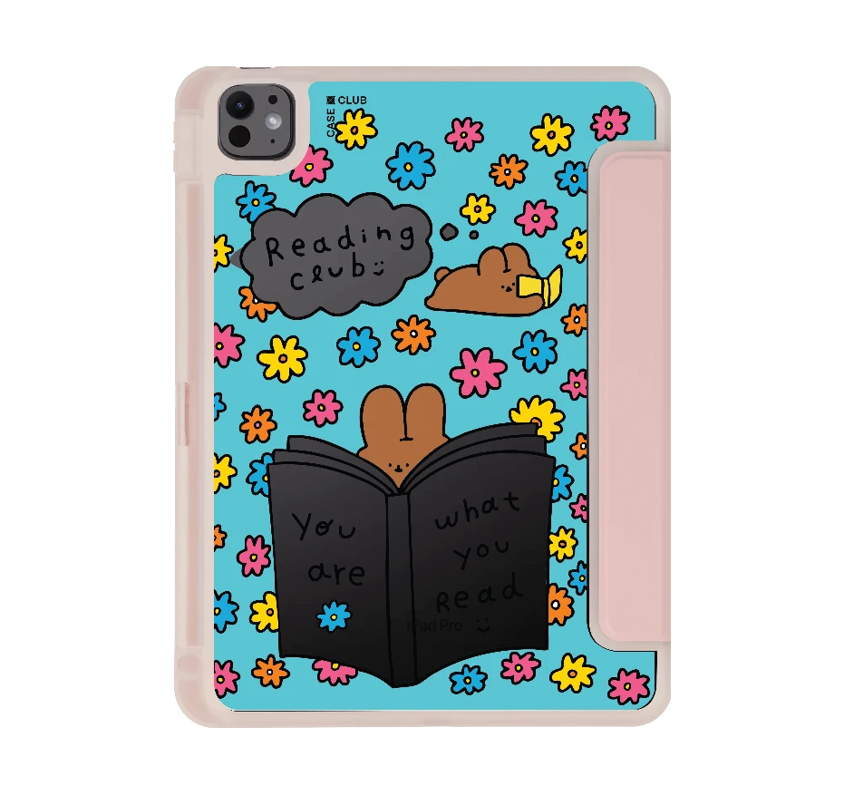 fluffy bunny reading club