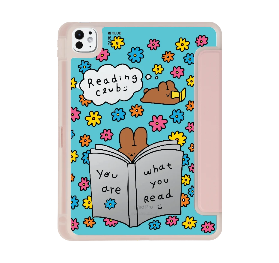 fluffy bunny reading club