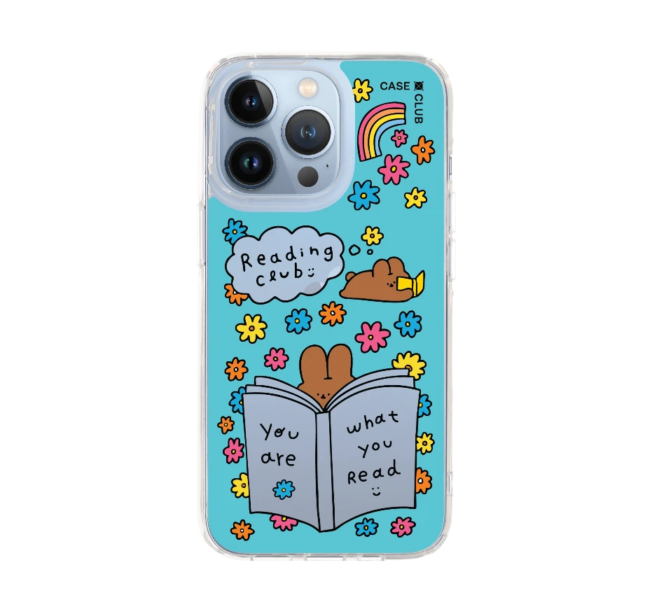 fluffy bunny reading club