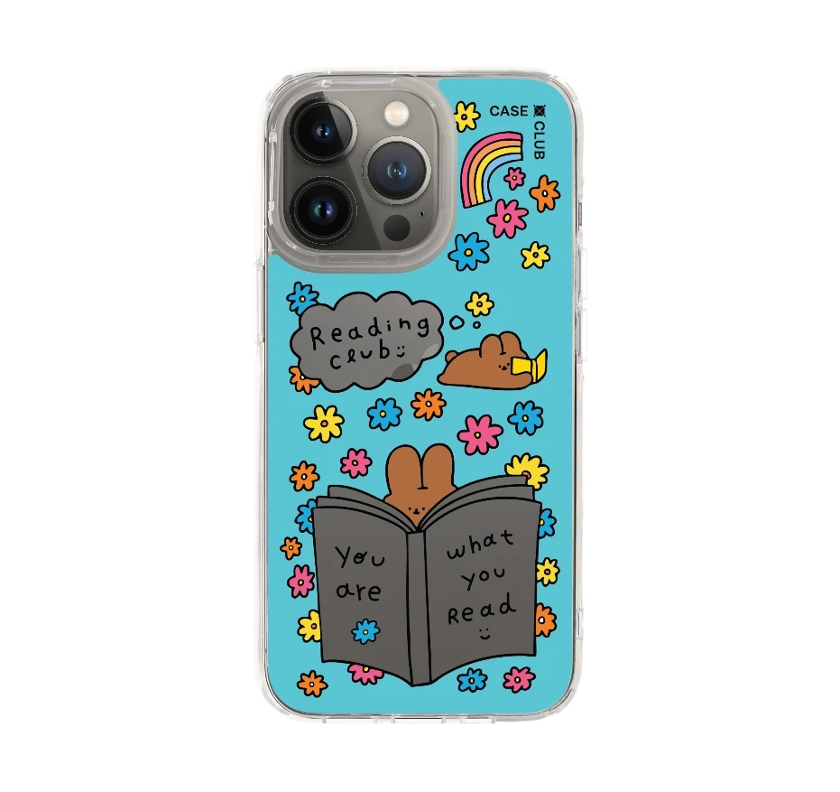 fluffy bunny reading club