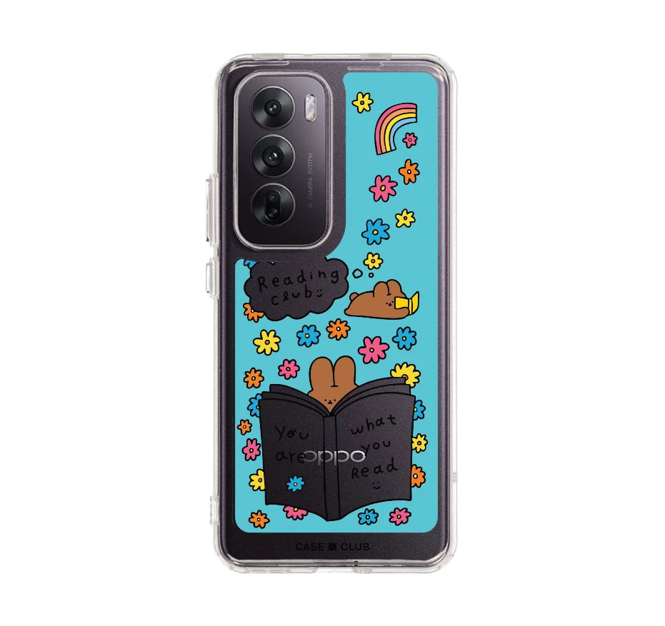 fluffy bunny reading club