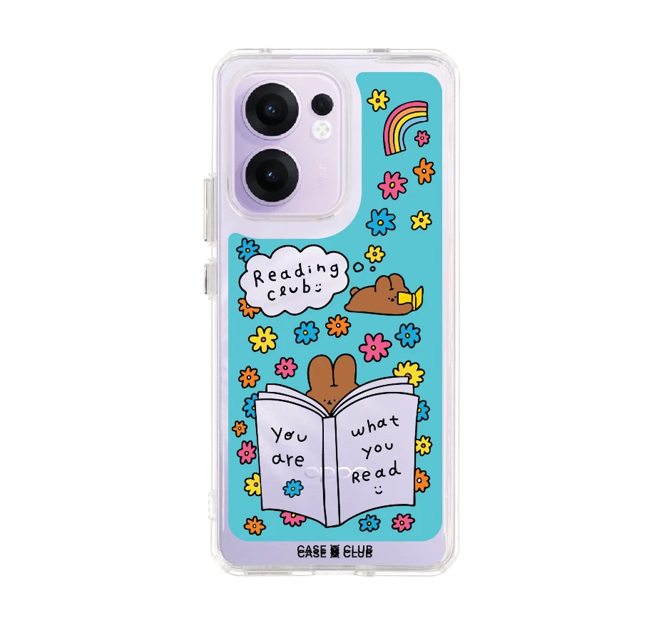 fluffy bunny reading club