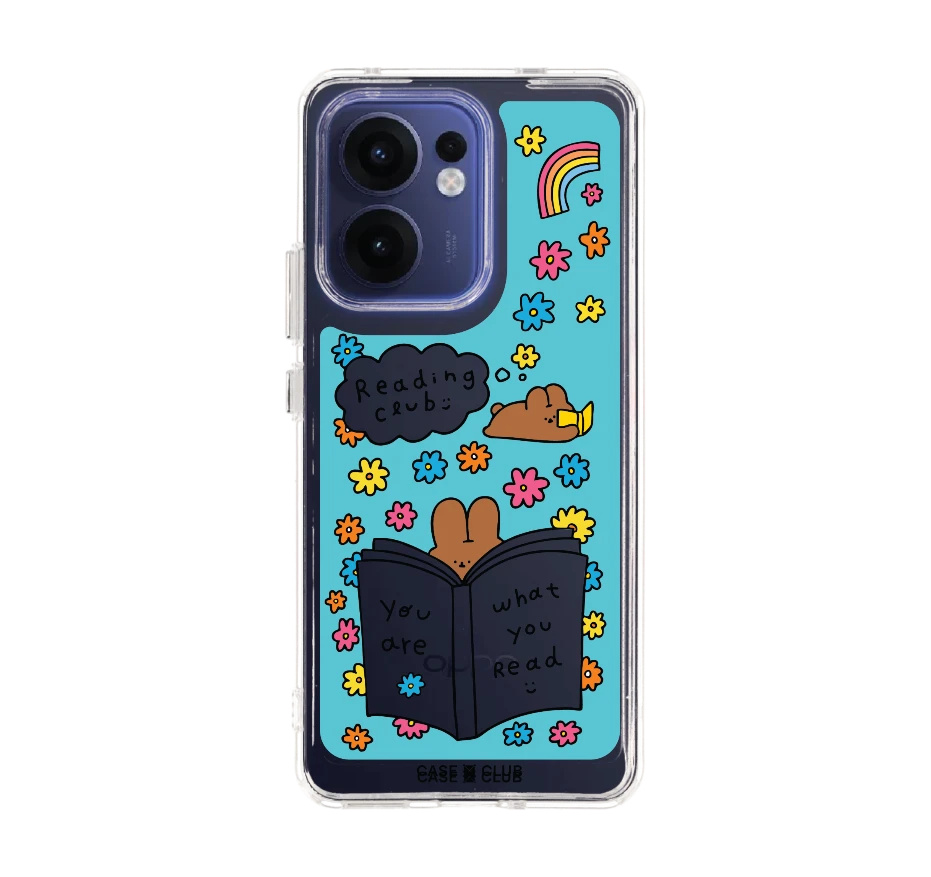 fluffy bunny reading club