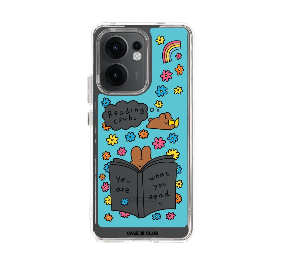 fluffy bunny reading club