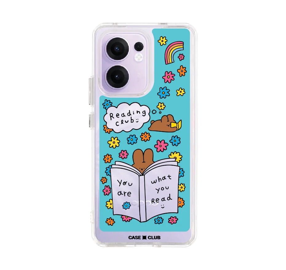 fluffy bunny reading club