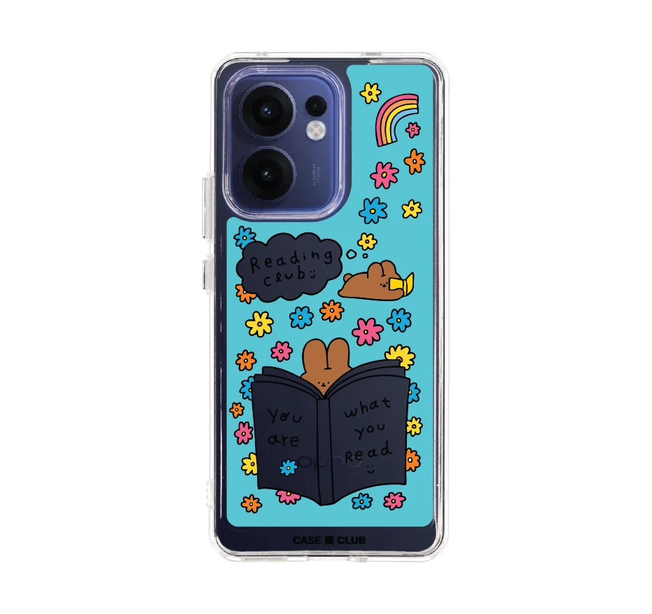 fluffy bunny reading club