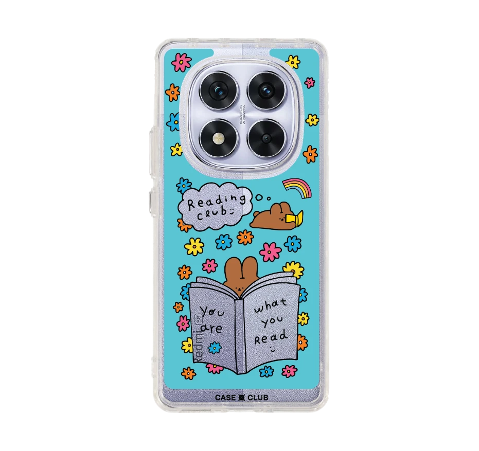 fluffy bunny reading club