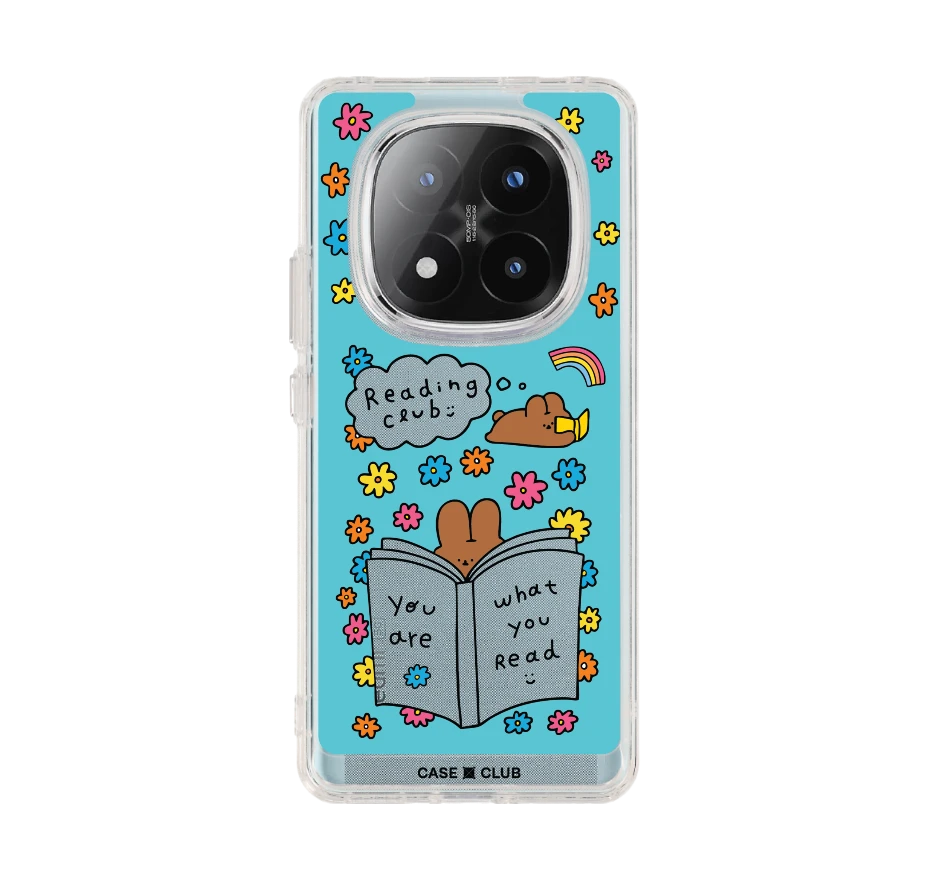 fluffy bunny reading club