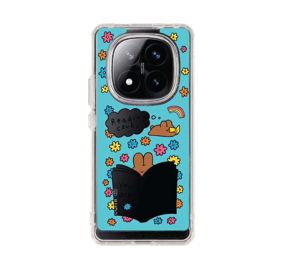 fluffy bunny reading club