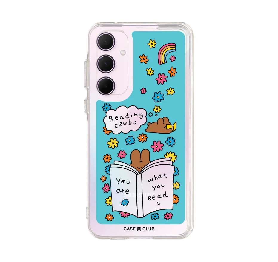 fluffy bunny reading club