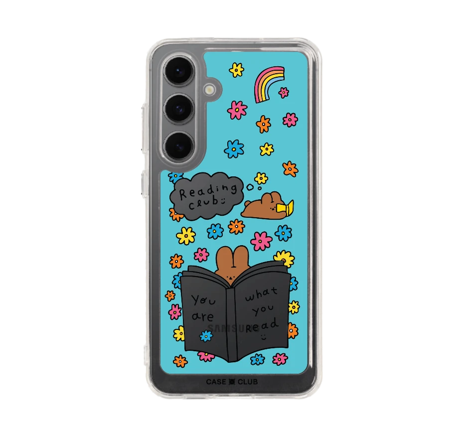 fluffy bunny reading club