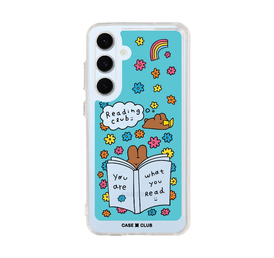 fluffy bunny reading club