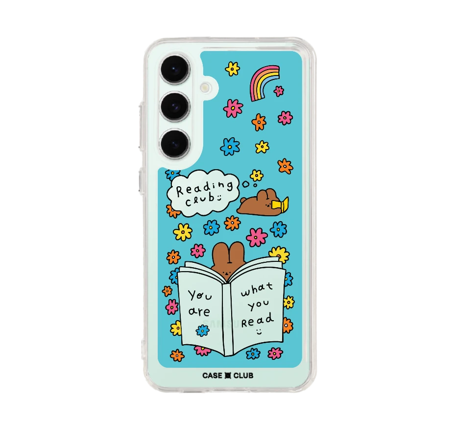 fluffy bunny reading club