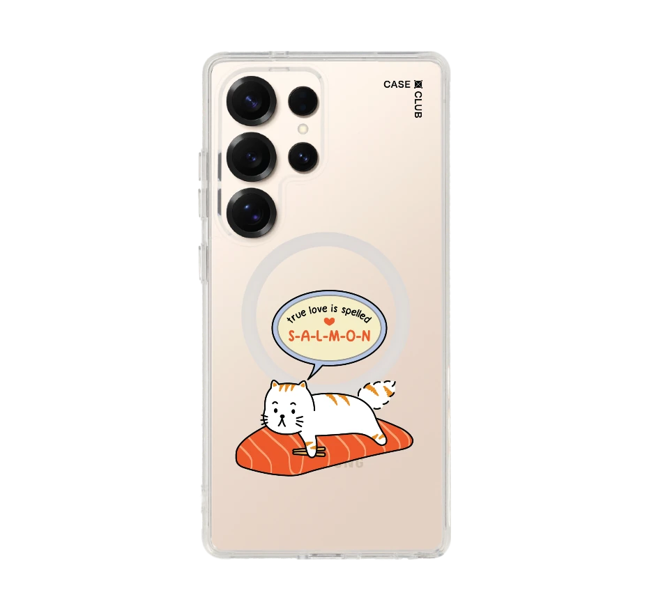 salmon cat true love