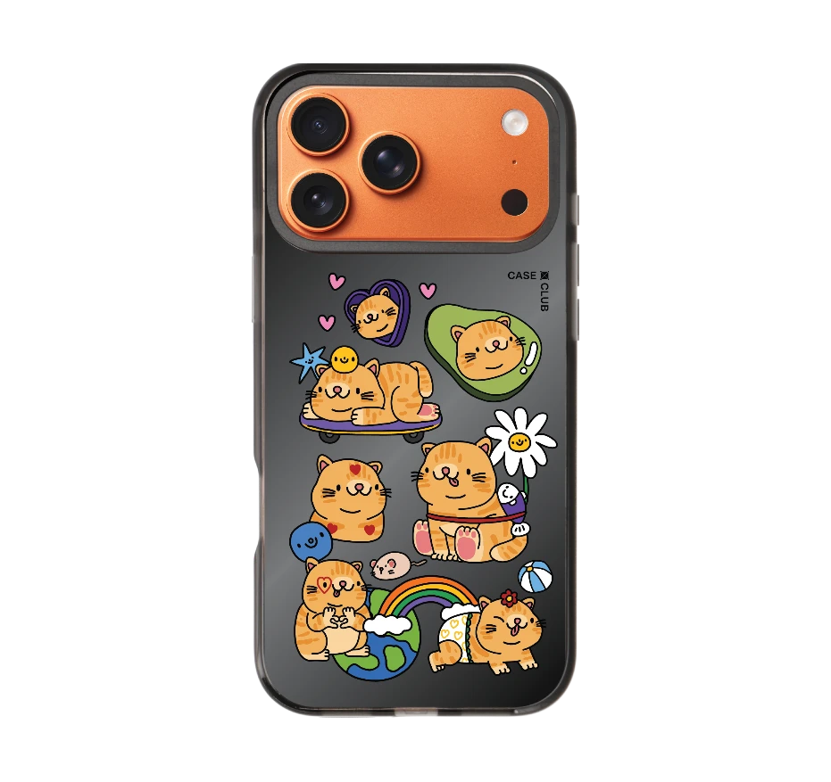 แมวเหมียวตัวกลมอารมณ์ดี