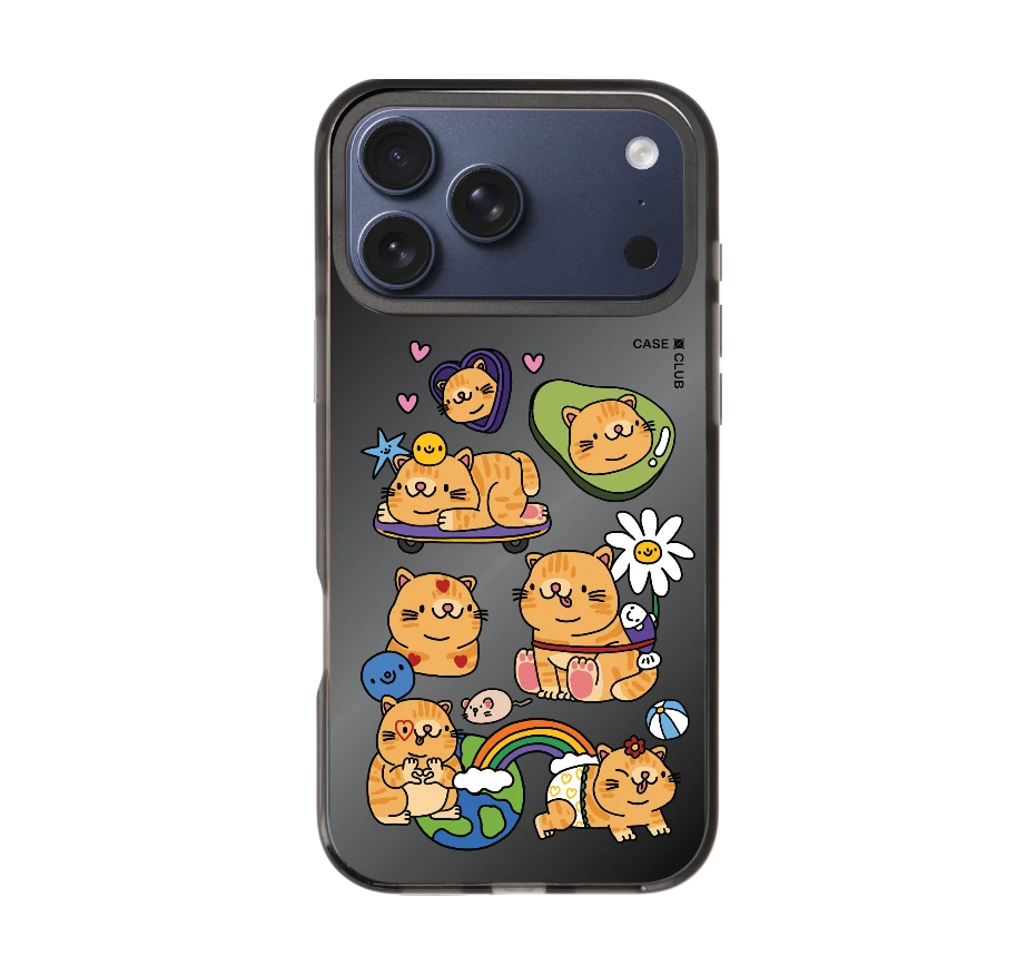 แมวเหมียวตัวกลมอารมณ์ดี