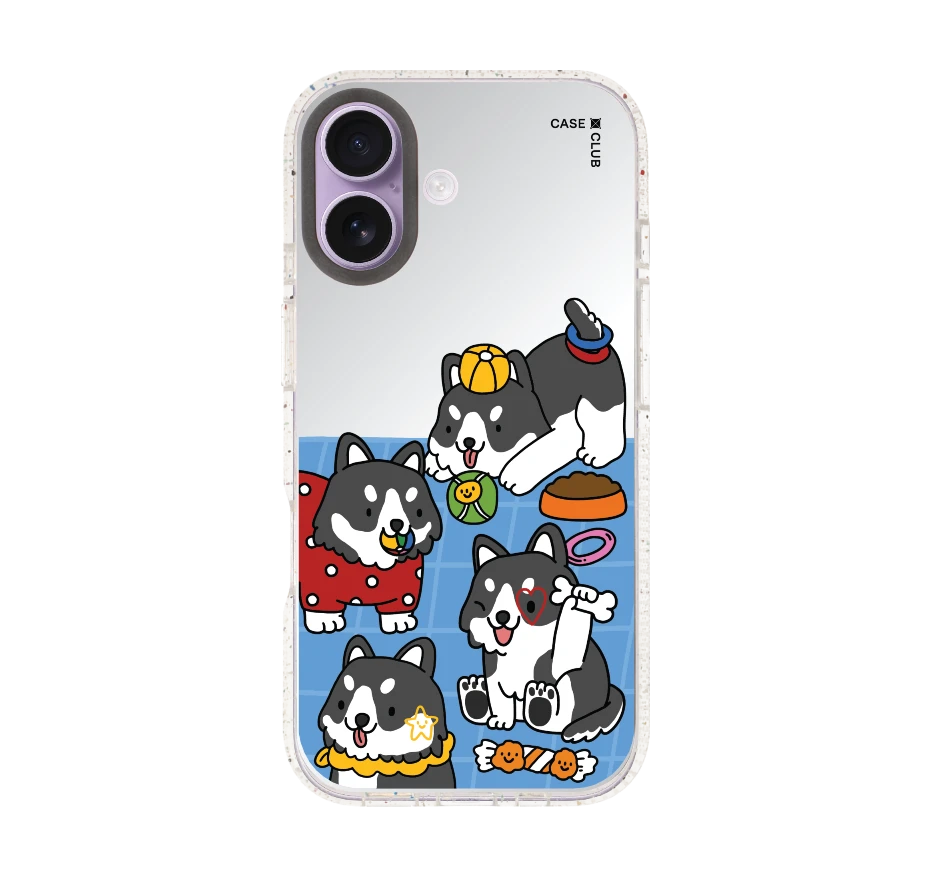 ฮัสกี้สุดป่วนกับของเล่นคู่ใจ