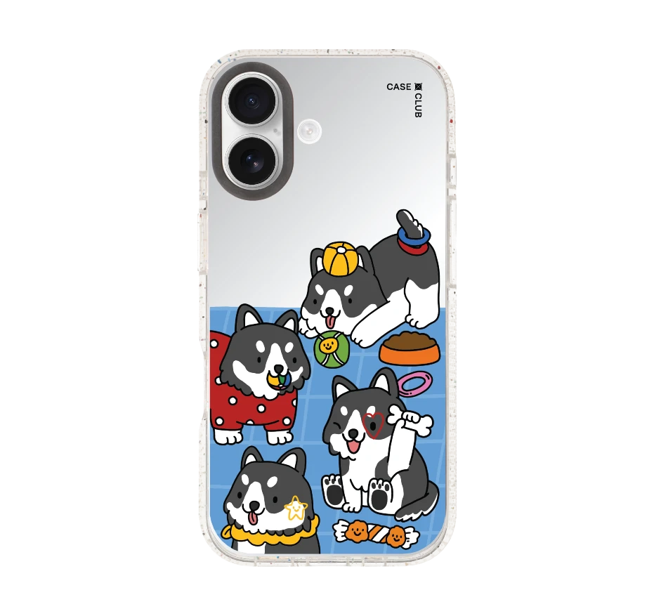 ฮัสกี้สุดป่วนกับของเล่นคู่ใจ