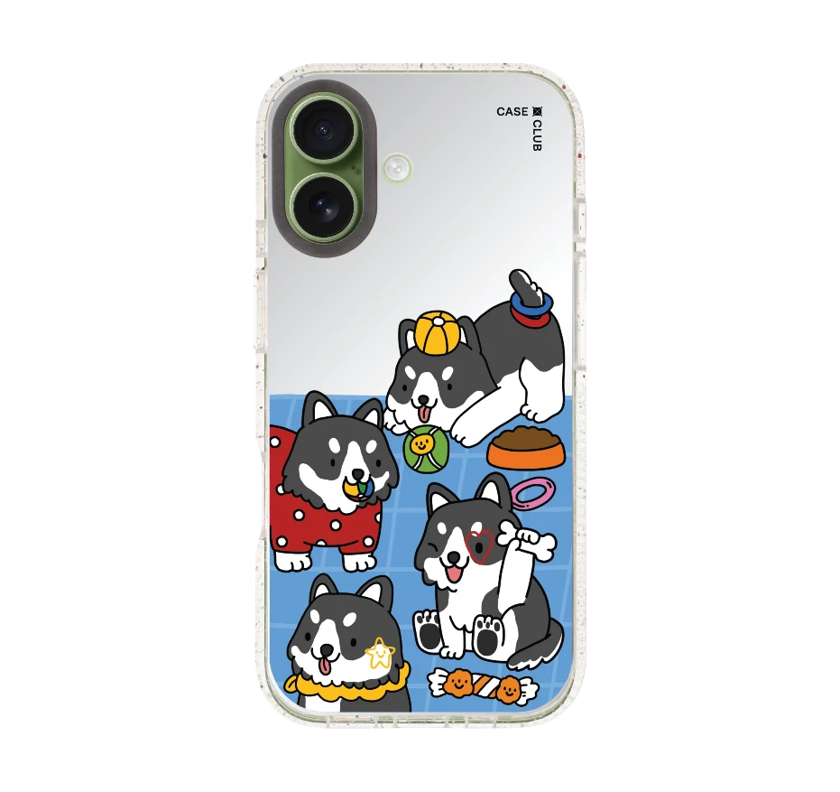 ฮัสกี้สุดป่วนกับของเล่นคู่ใจ