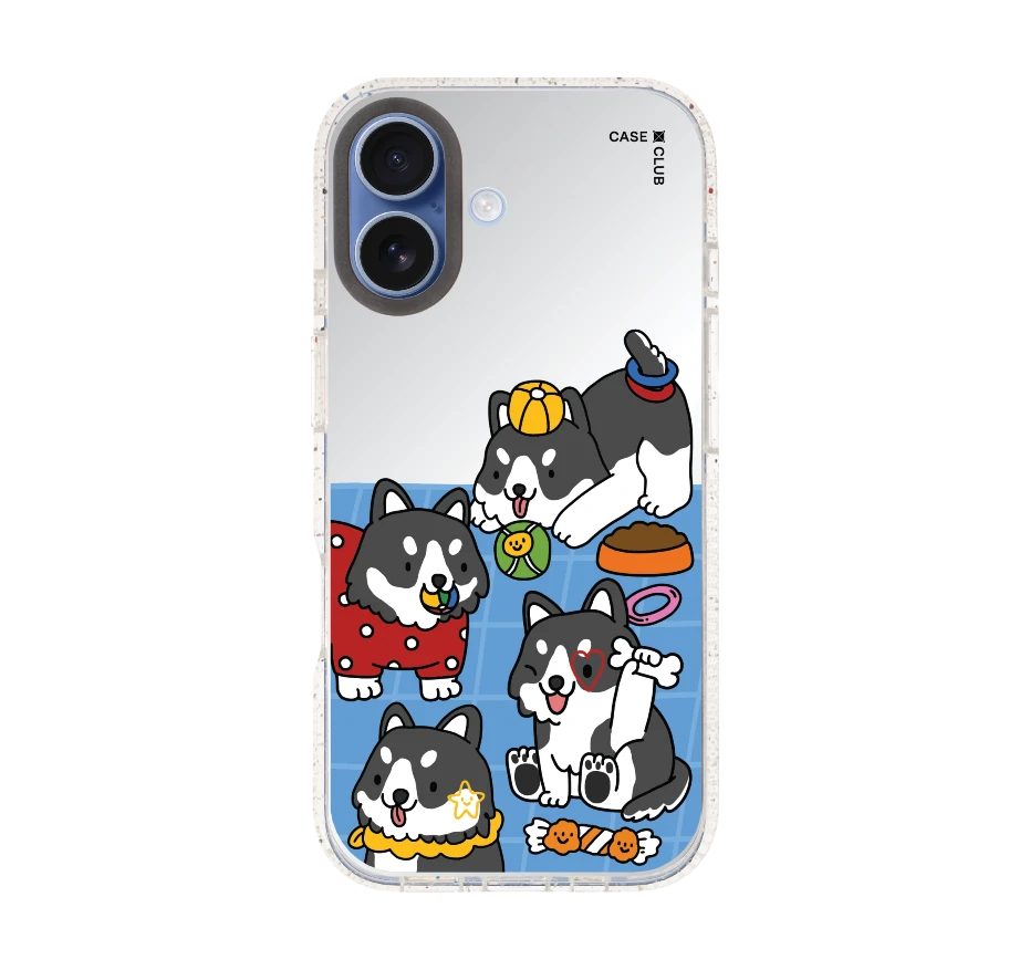 ฮัสกี้สุดป่วนกับของเล่นคู่ใจ