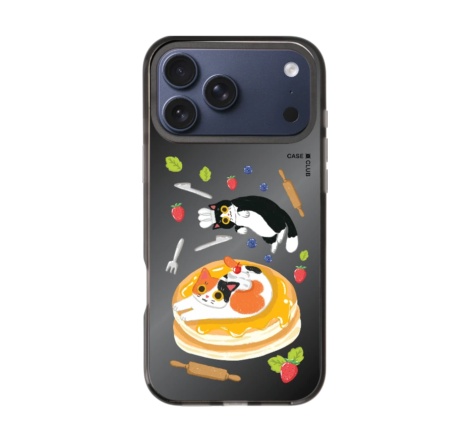 มันช์กิ้นกับแพนเค้กของเขา