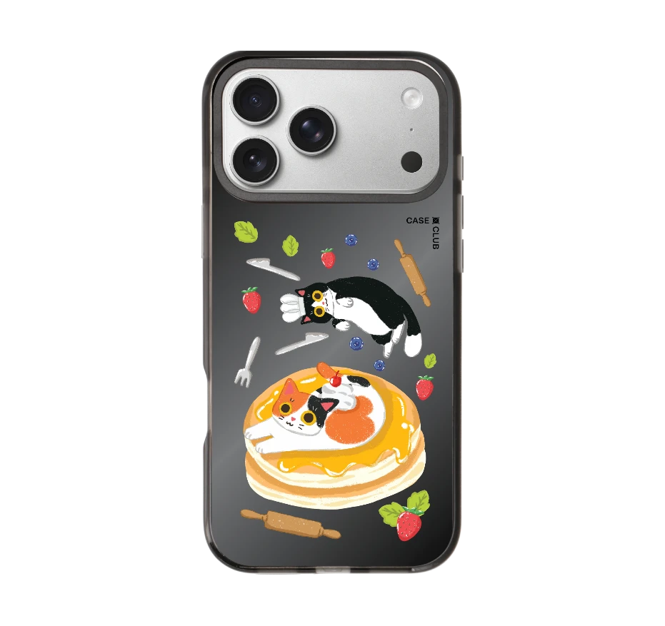 มันช์กิ้นกับแพนเค้กของเขา