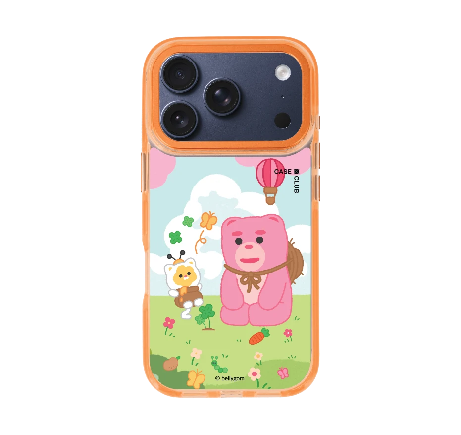 น้องหมี bellygom ในฤดูใบไม้ผลิ