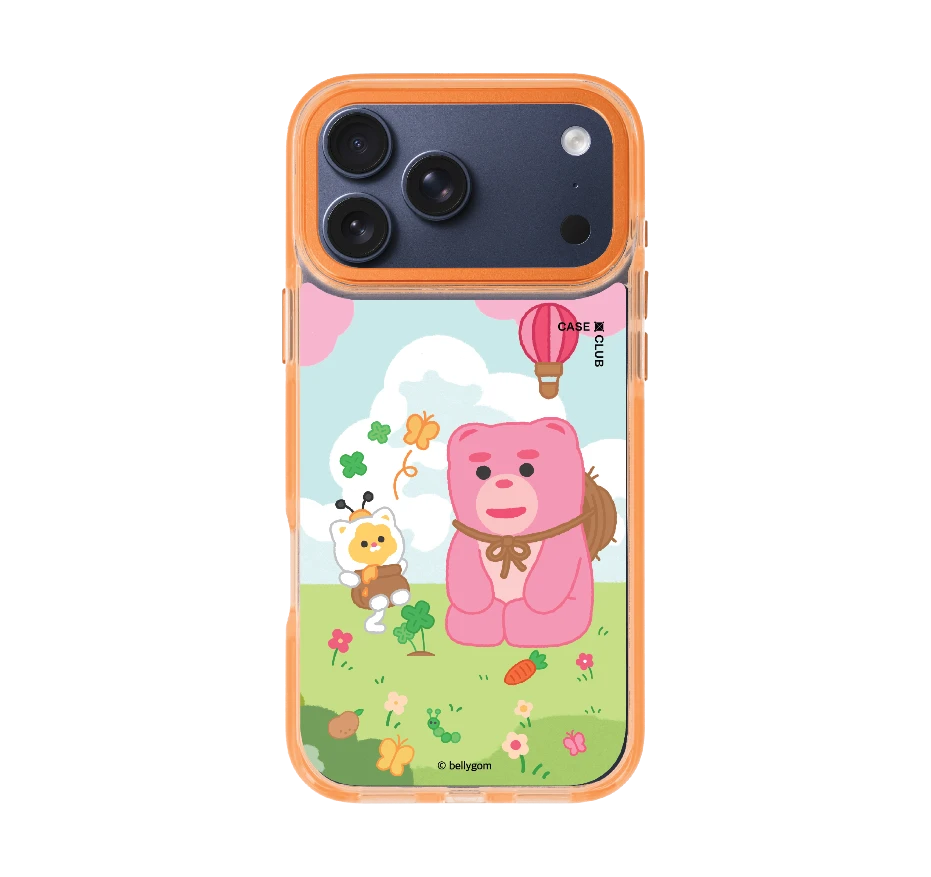 น้องหมี bellygom ในฤดูใบไม้ผลิ