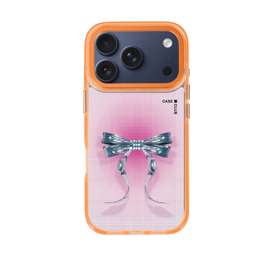 ริบบิ้นฮาล์ฟโทนสีฟ้าชมพู