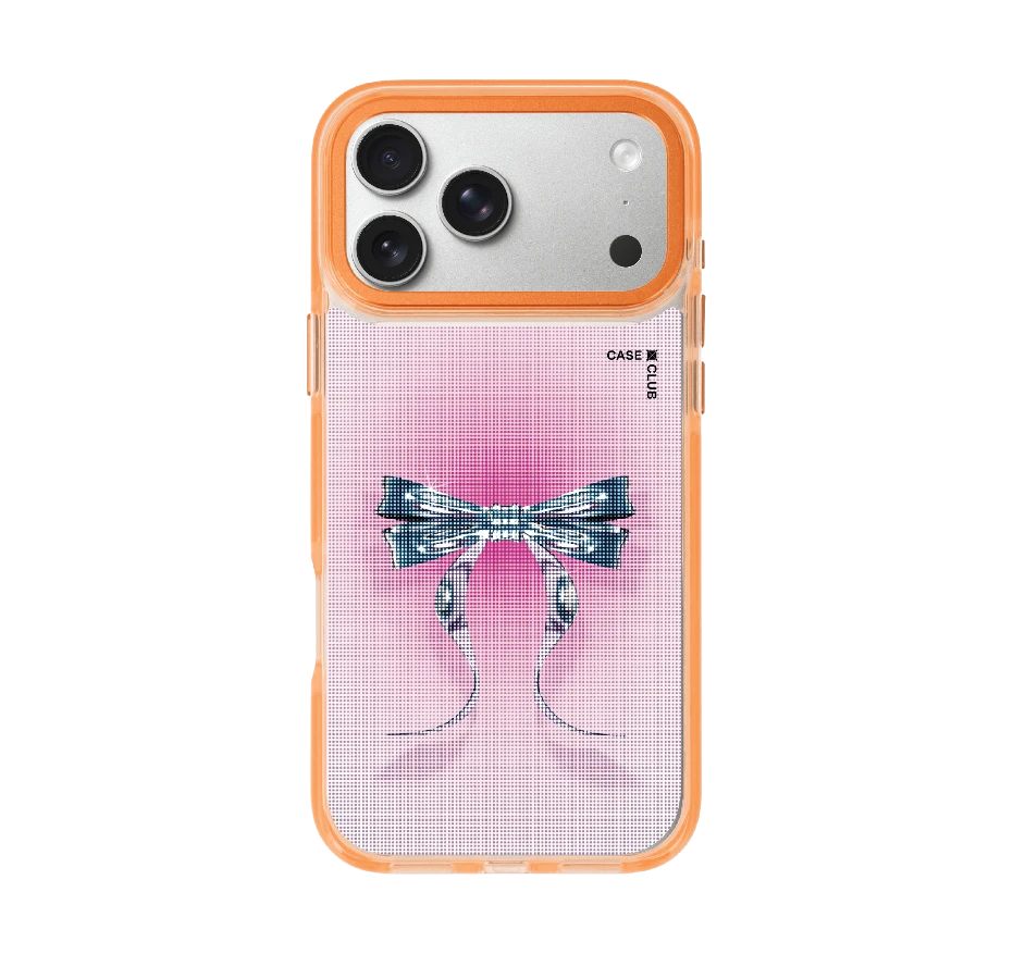 ริบบิ้นฮาล์ฟโทนสีฟ้าชมพู