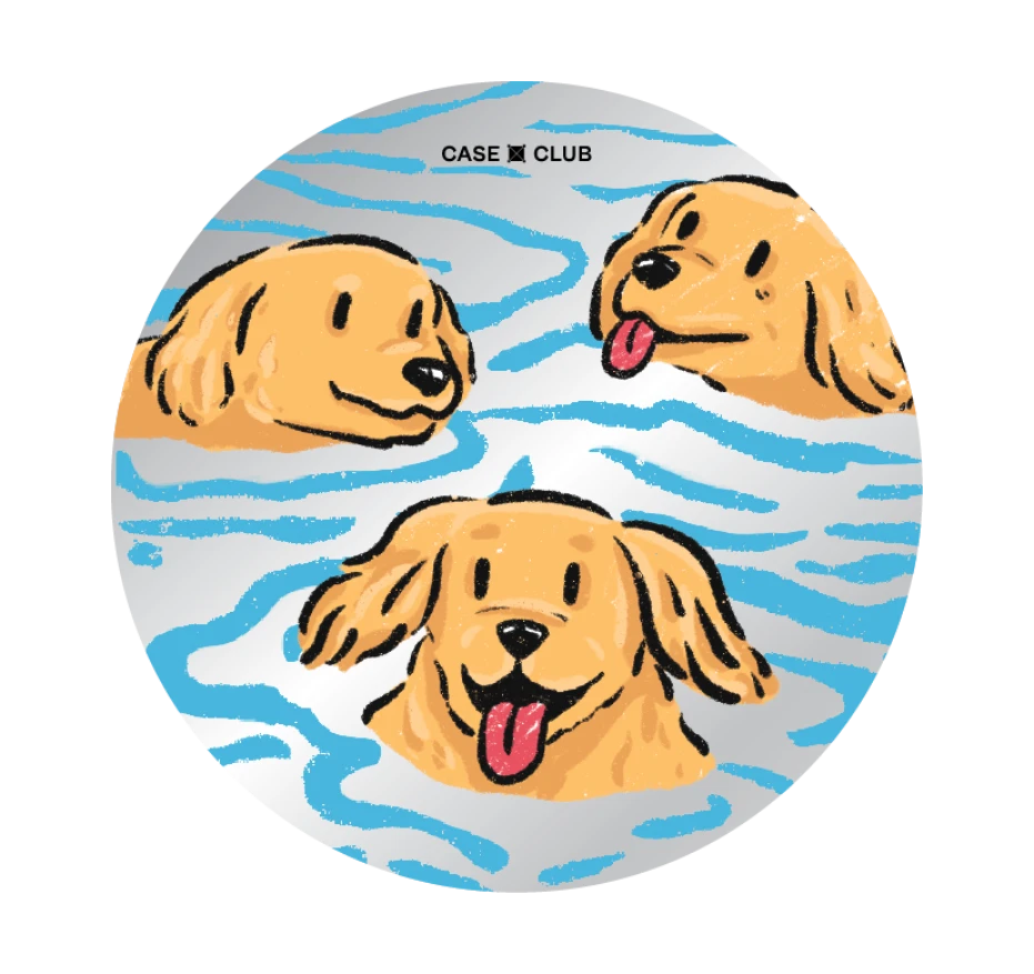 โกลเด้นน้อยว่ายน้ำ