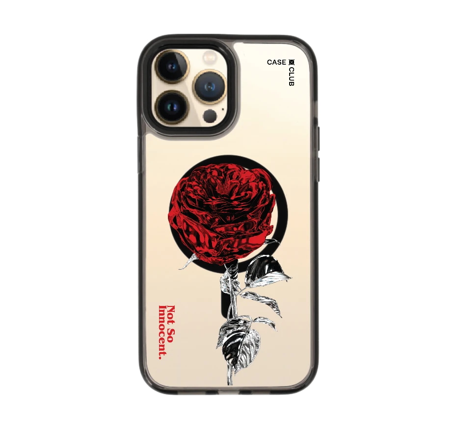 metallic rose
