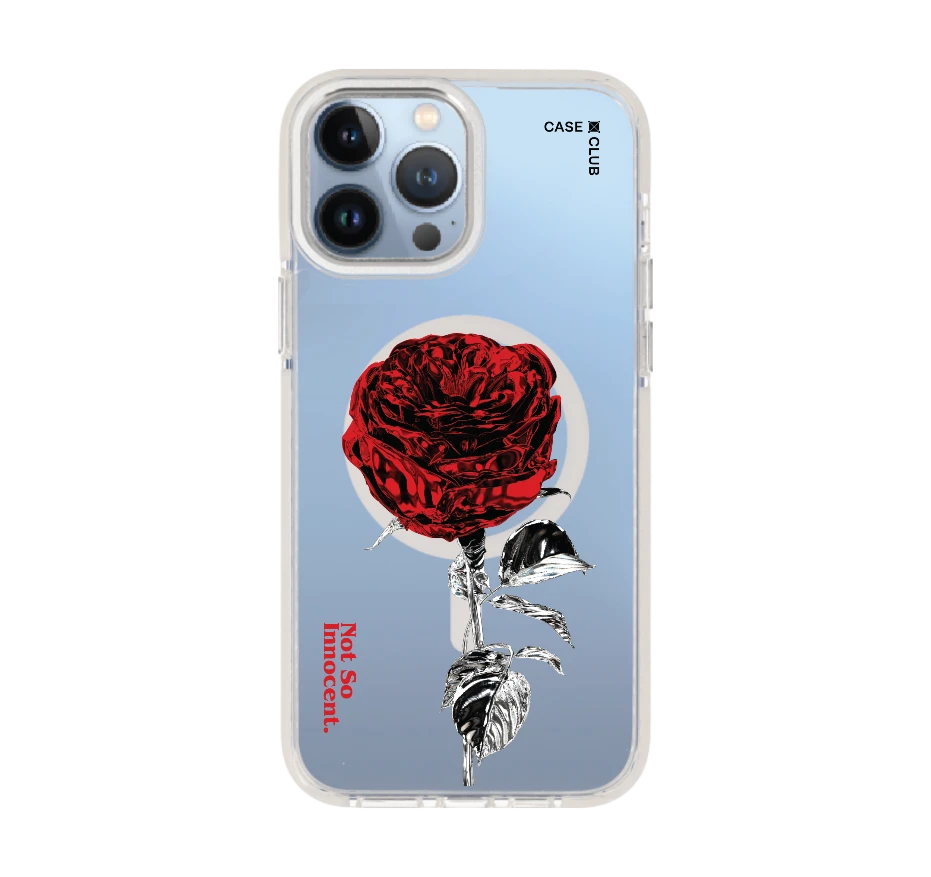 metallic rose