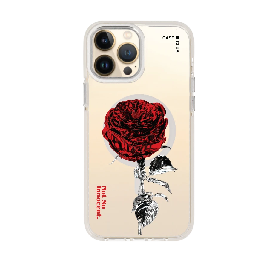 metallic rose