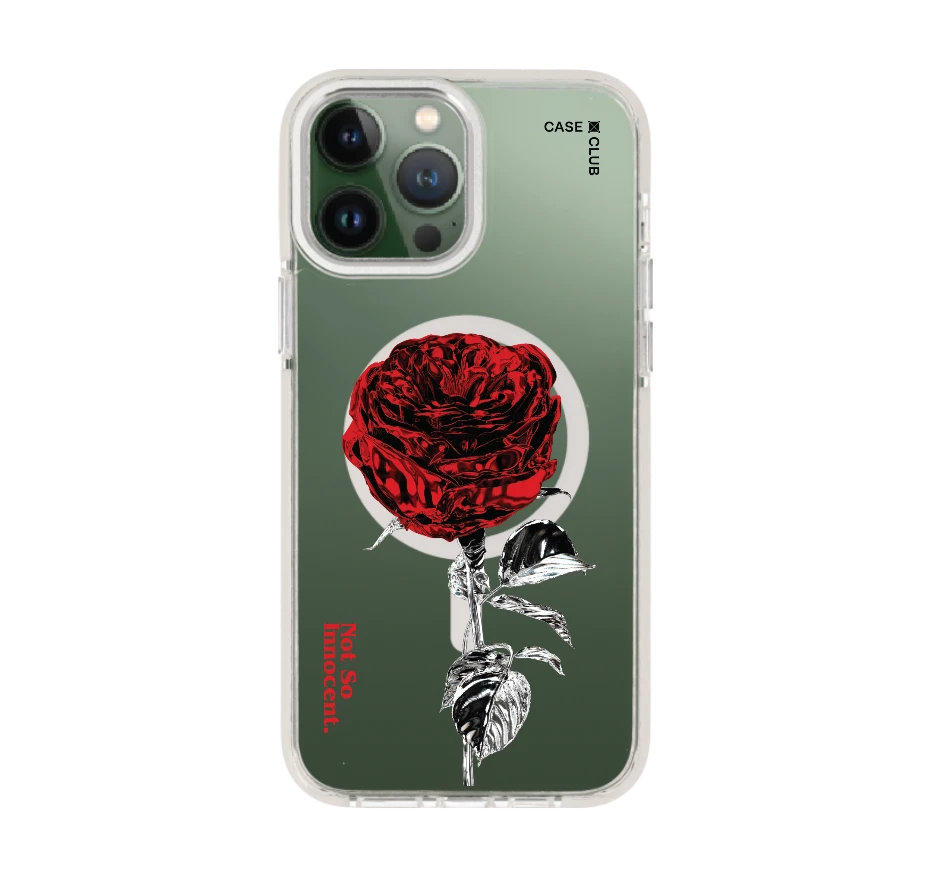 metallic rose