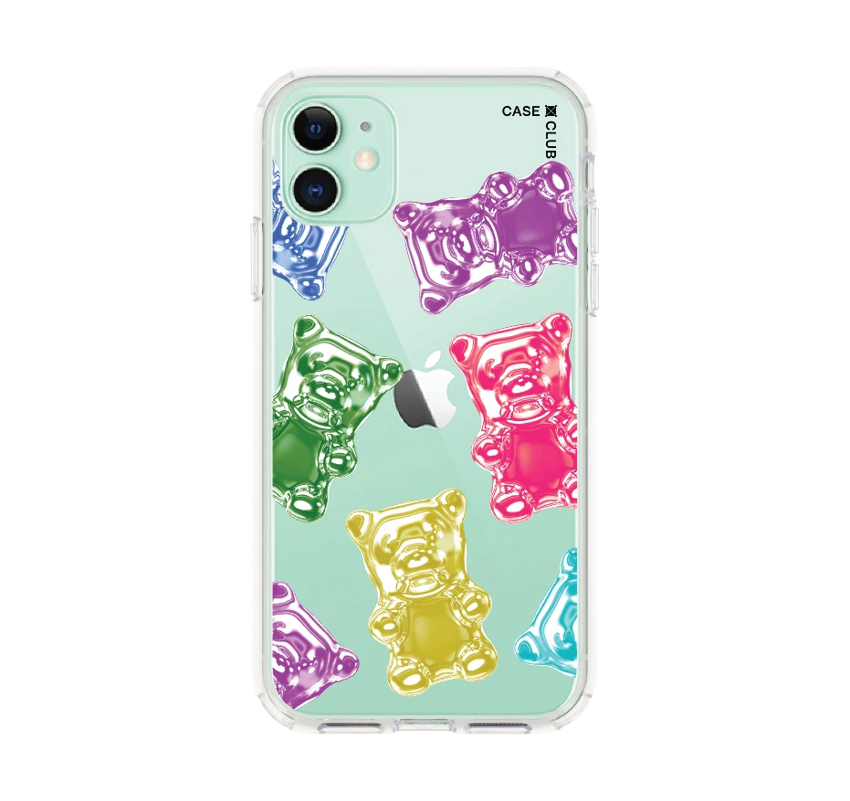 เยลลีหมีหลากสีเมทัลลิก