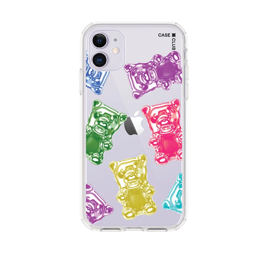 เยลลีหมีหลากสีเมทัลลิก