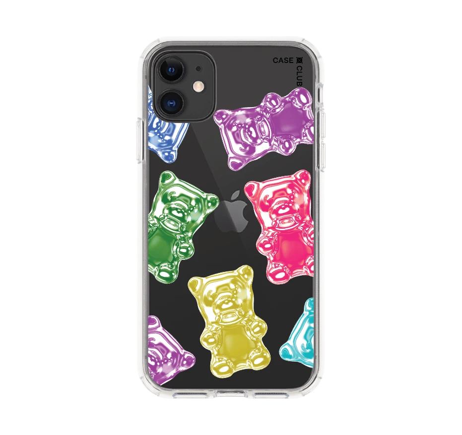 เยลลีหมีหลากสีเมทัลลิก