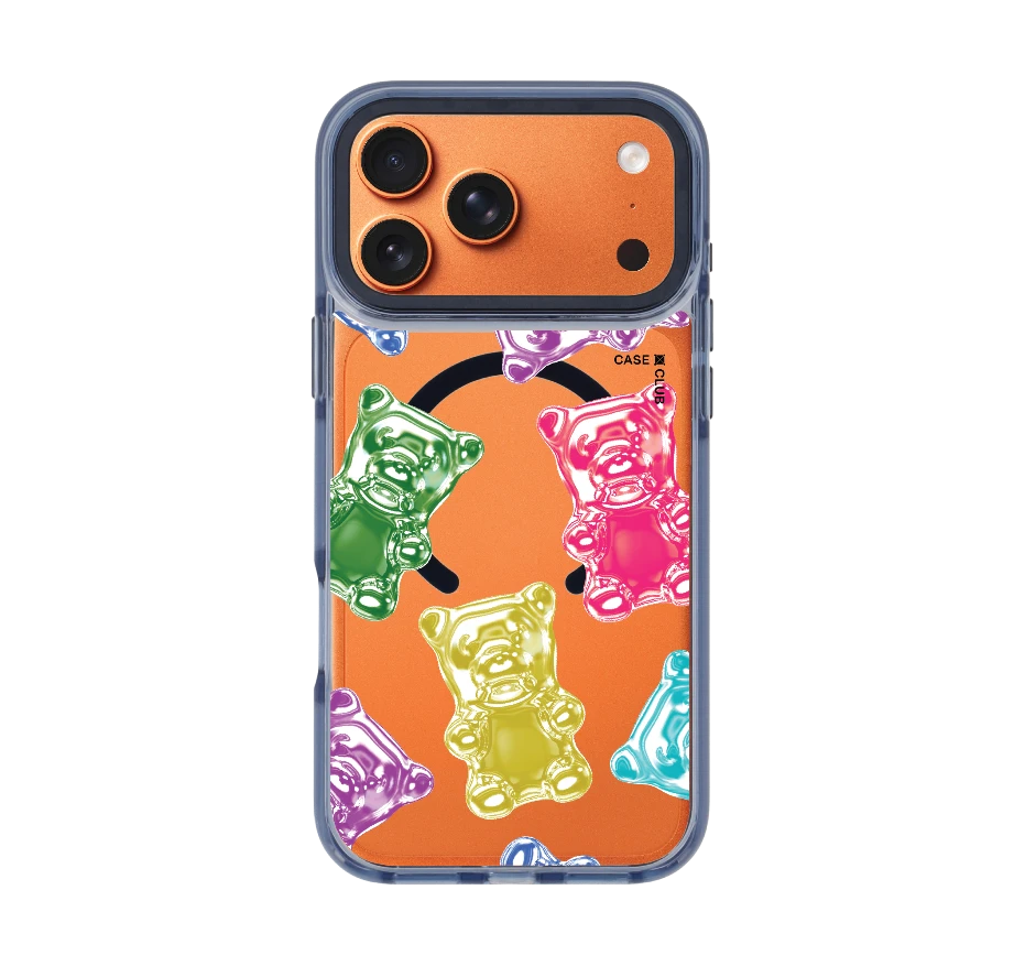 เยลลีหมีหลากสีเมทัลลิก