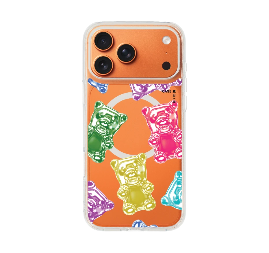 เยลลีหมีหลากสีเมทัลลิก