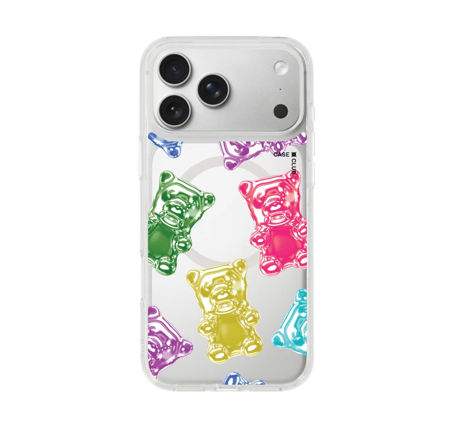 เยลลีหมีหลากสีเมทัลลิก