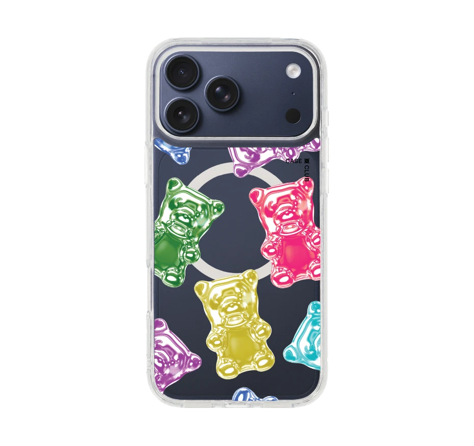 เยลลีหมีหลากสีเมทัลลิก