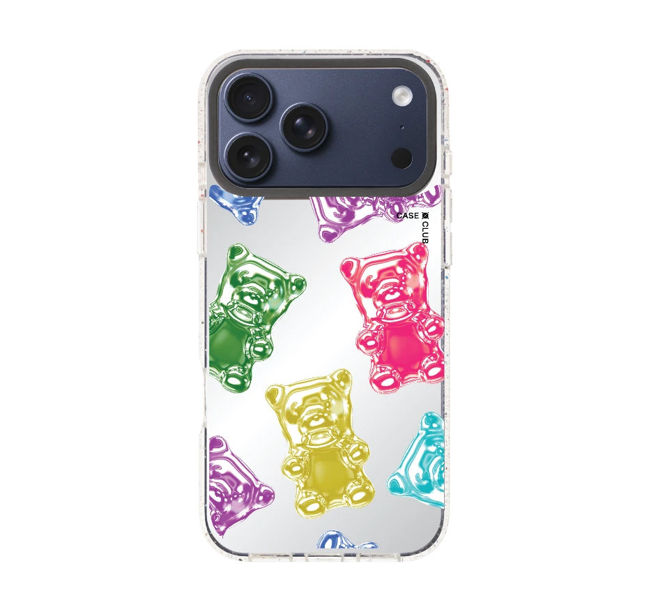 เยลลีหมีหลากสีเมทัลลิก